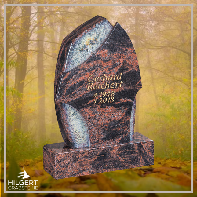 HO-HA-979 | Hilgert Grabsteine | Stehender Grabstein aus Naturstein