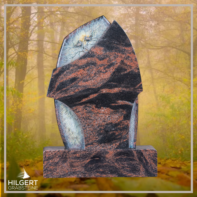 HO-HA-979 | Hilgert Grabsteine | Stehender Grabstein aus Naturstein