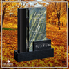 HO-HA-980 | Hilgert Grabsteine | Stehender Grabstein aus Naturstein