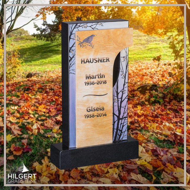 HO-HA-982 | Hilgert Grabsteine | Stehender Grabstein aus Naturstein