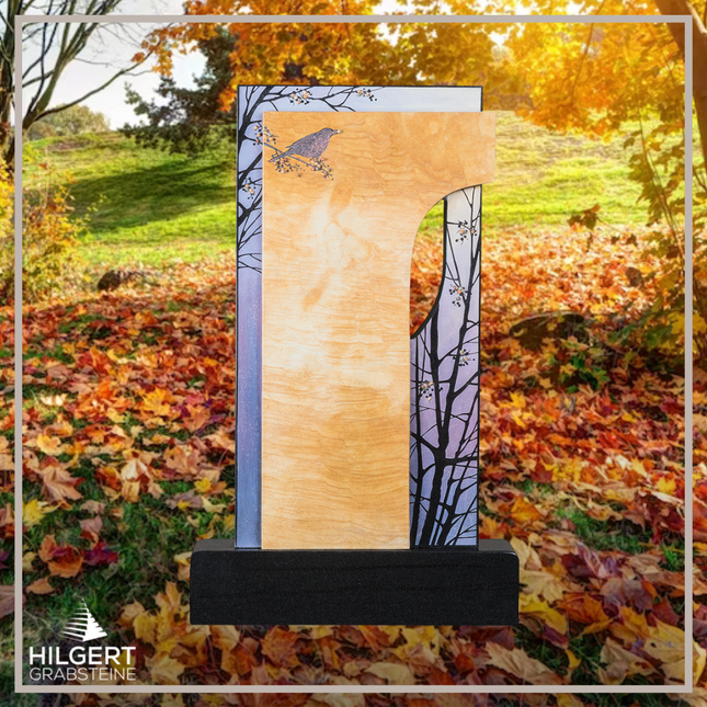 HO-HA-982 | Hilgert Grabsteine | Stehender Grabstein aus Naturstein