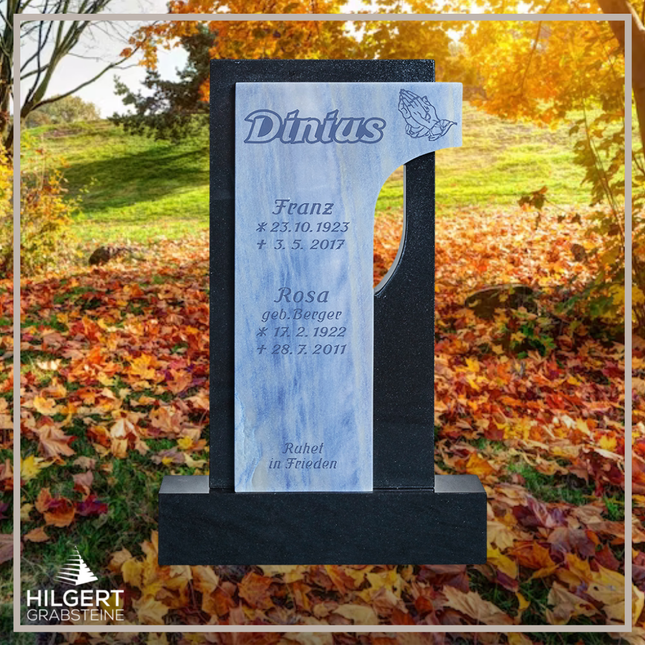 HO-HA-982 | Hilgert Grabsteine | Stehender Grabstein aus Naturstein