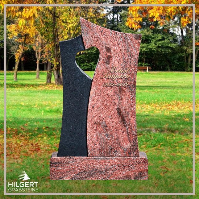 HO-HA-984 | Hilgert Grabsteine | Stehender Grabstein aus Naturstein