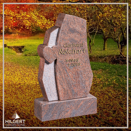 HO-HA-986 | Hilgert Grabsteine | Stehender Grabstein aus Naturstein
