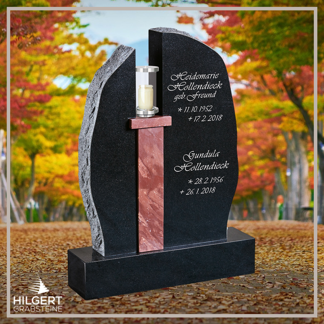 HO-HA-987 | Hilgert Grabsteine | Stehender Grabstein aus Naturstein