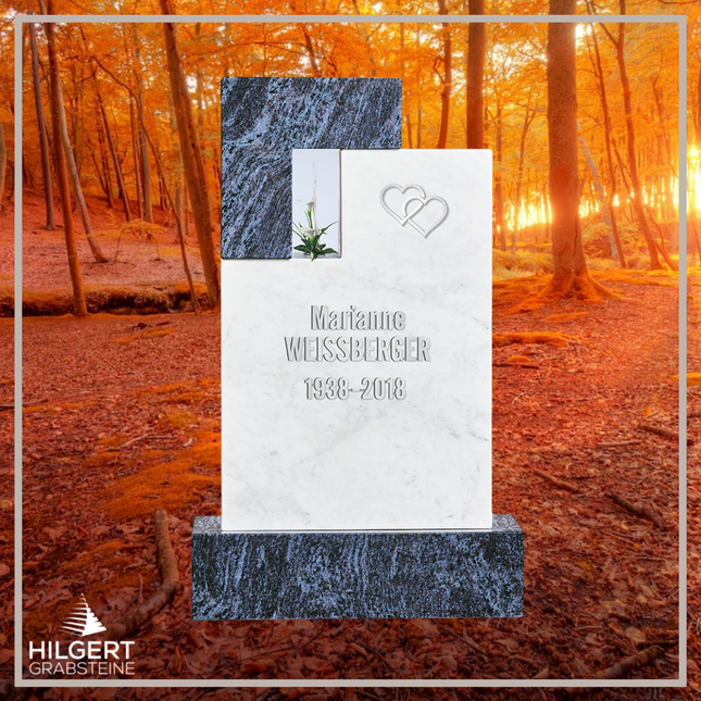 HO-HA-988 | Hilgert Grabsteine | Stehender Grabstein aus Naturstein