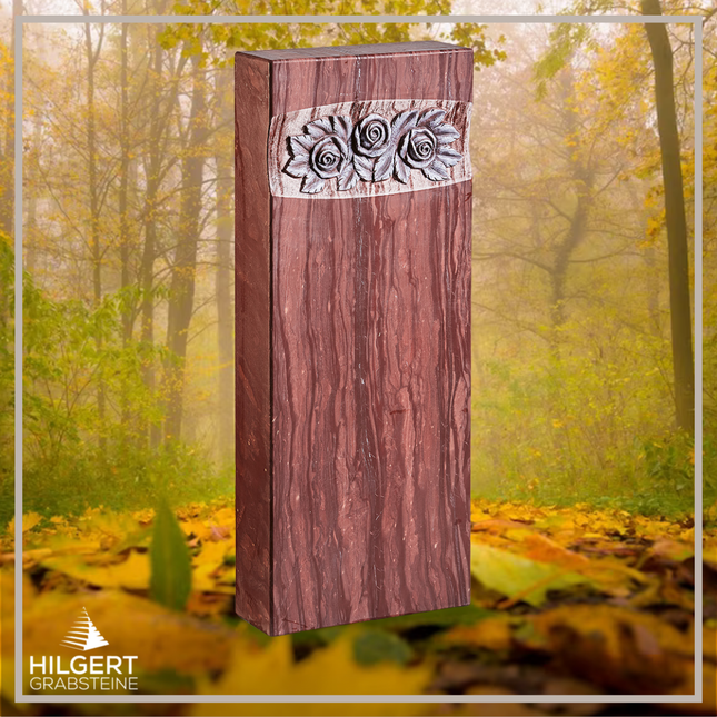 HO-HA-C01 | Hilgert Grabsteine | Stehender Grabstein aus Naturstein