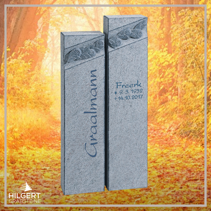 HO-HA-C04 | Hilgert Grabsteine | Stehender Grabstein aus Naturstein
