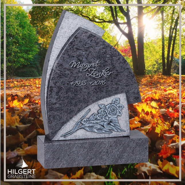 HO-HA-C21 | Hilgert Grabsteine | Stehender Grabstein aus Naturstein