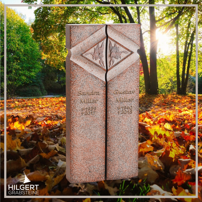 HO-HA-C30 | Hilgert Grabsteine | Stehender Grabstein aus Naturstein