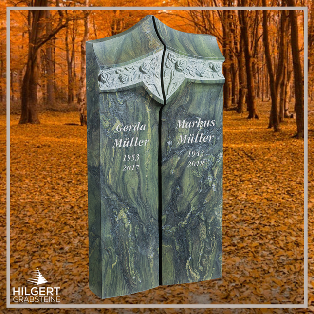 HO-HA-C31 | Hilgert Grabsteine | Stehender Grabstein aus Naturstein
