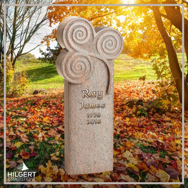 HO-HA-C38 | Hilgert Grabsteine | Stehender Grabstein aus Naturstein