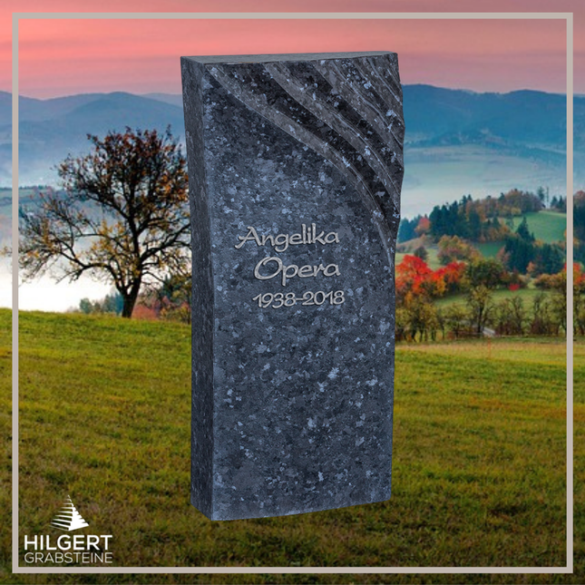 HO-HA-D76 | Hilgert Grabsteine | Stehender Grabstein aus Naturstein