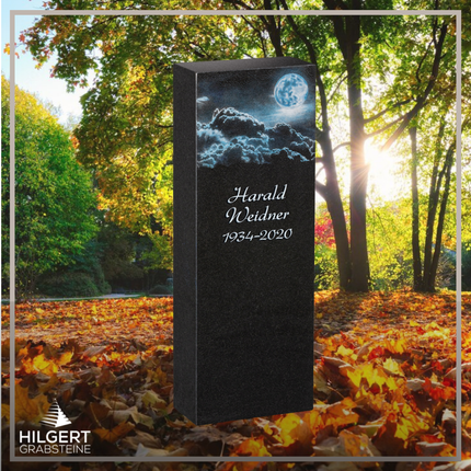 HO-HA-FR05 | Hilgert Grabsteine | Stehender Grabstein aus Naturstein