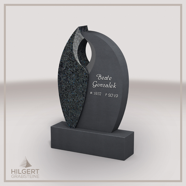 HO-LI-C168 | Hilgert Grabsteine | Stehender Grabstein aus Naturstein
