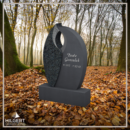 HO-LI-C168 | Hilgert Grabsteine | Stehender Grabstein aus Naturstein