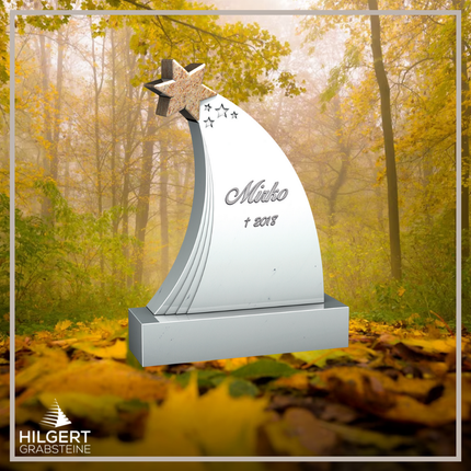 HO-LI-D209 | Hilgert Grabsteine | Stehender Grabstein aus Naturstein