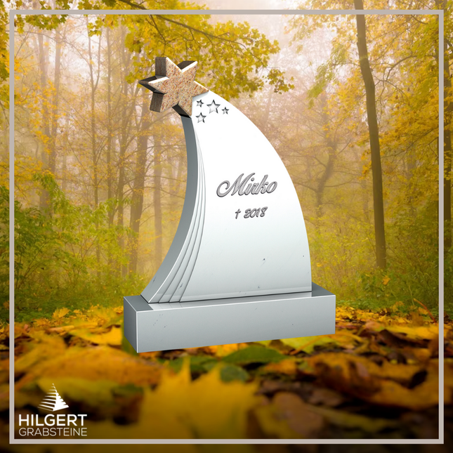 HO-LI-D209 | Hilgert Grabsteine | Stehender Grabstein aus Naturstein