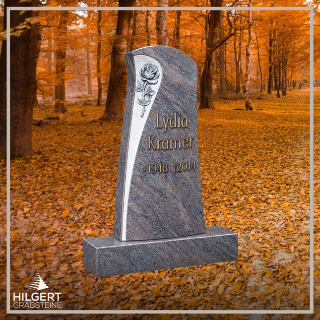 HO-LI-M002 | Hilgert Grabsteine | Stehender Grabstein aus Naturstein