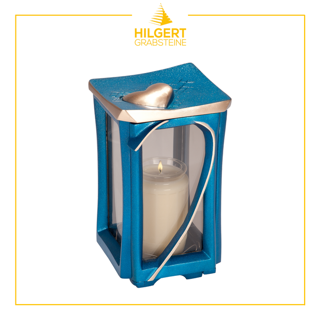 LA-PL-57170-türkisblau | Laterne | Hilgert Grabsteine