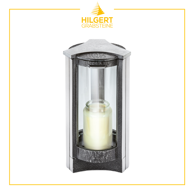 LA-ST-40146-alu-dg-geb | Laterne | Hilgert Grabsteine