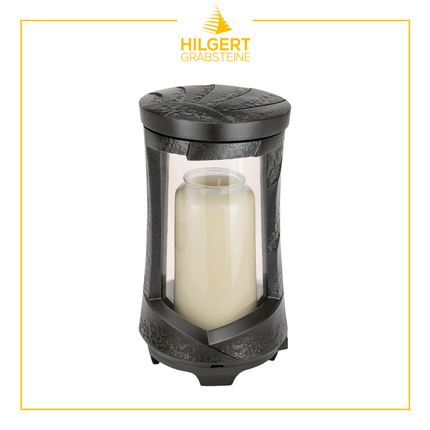 LA-ST-40152-alu-schw | Laterne | Hilgert Grabsteine