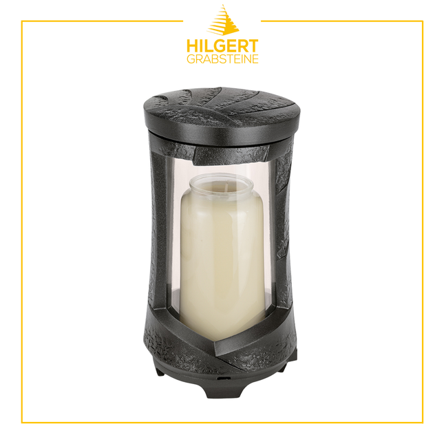 LA-ST-40152-alu-schw | Laterne | Hilgert Grabsteine