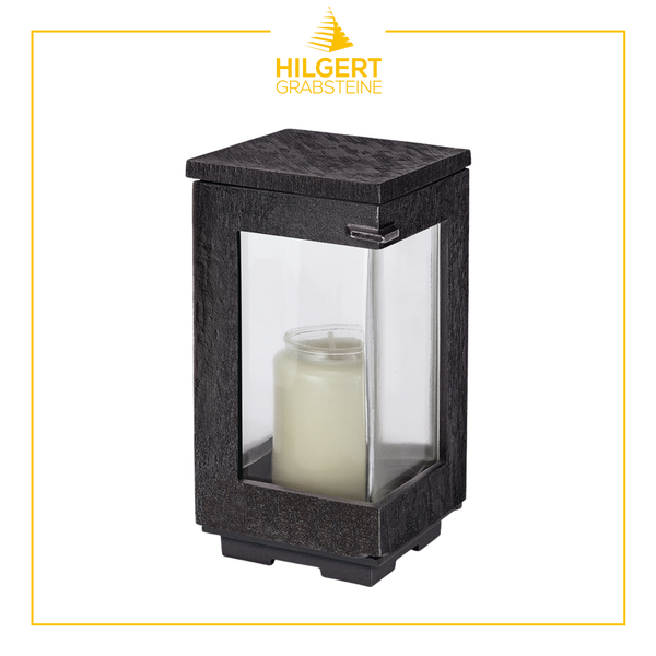LA-ST-40154-alu-schw| Laterne | Hilgert Grabsteine