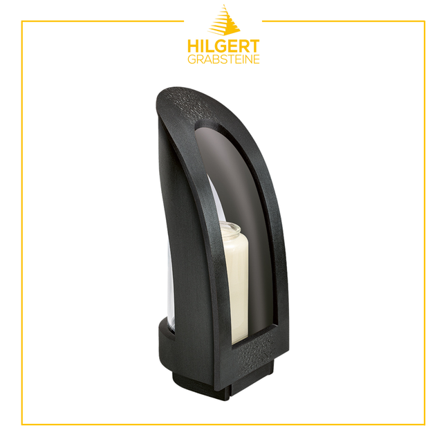 LA-ST-40155-alu-schw | Laterne | Hilgert Grabsteine