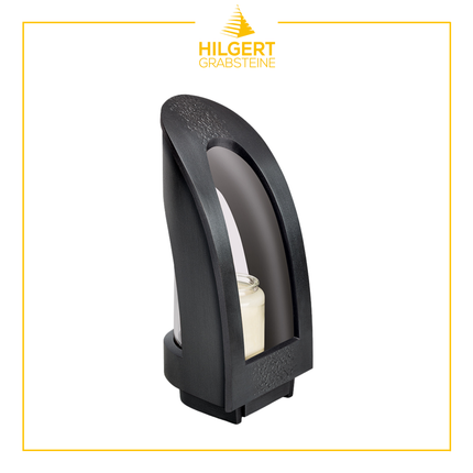 LA-ST-40191-alu-schw | Grablaterne | Hilgert Grabsteine