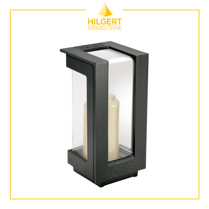 LA-ST-40246-alu-schw | Grablaterne | Hilgert Grabsteine