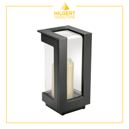 LA-ST-40246-schw | Grablaterne | Hilgert Grabsteine