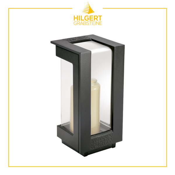 LA-ST-40246-schw | Grablaterne | Hilgert Grabsteine