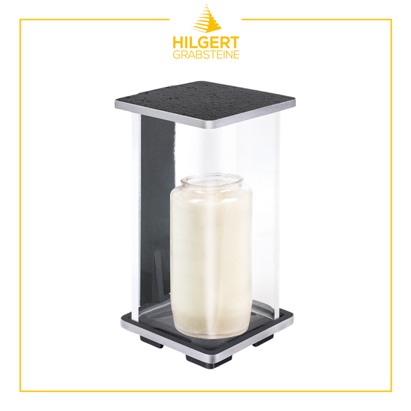 LA-ST-40281-alu-dg |Grablaterne| Hilgert Grabsteine