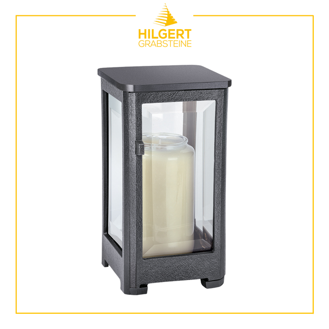 LA-ST-40295-schw | Grablaterne | Hilgert Grabsteine