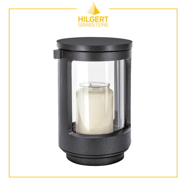 LA-ST-40314-schw | Grablaterne | Hilgert Grabsteine