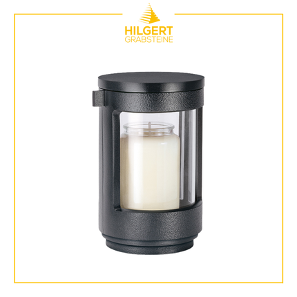 LA-ST-40367-schw | Grablaterne | Hilgert Grabstein