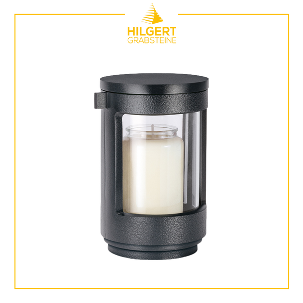 LA-ST-40367-schw | Grablaterne | Hilgert Grabstein