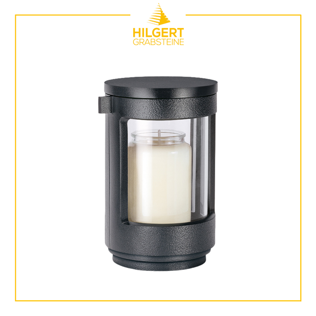 LA-ST-40367-schw | Grablaterne | Hilgert Grabstein