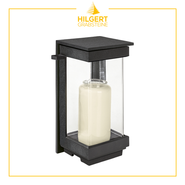 LA-ST-40372-alu-schw | Grablaterne | Hilgert Grabsteine