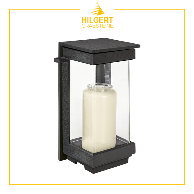 LA-ST-40372-alu-schw | Grablaterne | Hilgert Grabsteine