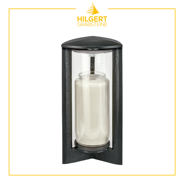 LA-ST-40376-alu-schw | Grablaterne | Hilgert Grabsteine