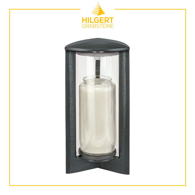 LA-ST-40376-schw | Grablaterne | Hilgert Grabsteine