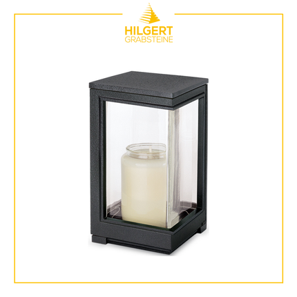 LA-ST-40377-alu-schw | Grablaterne | Hilgert Grabsteine
