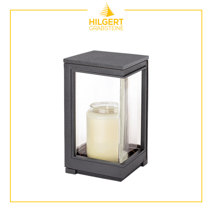LA-ST-40377-schw | Grablaterne | Hilgert Grabsteine