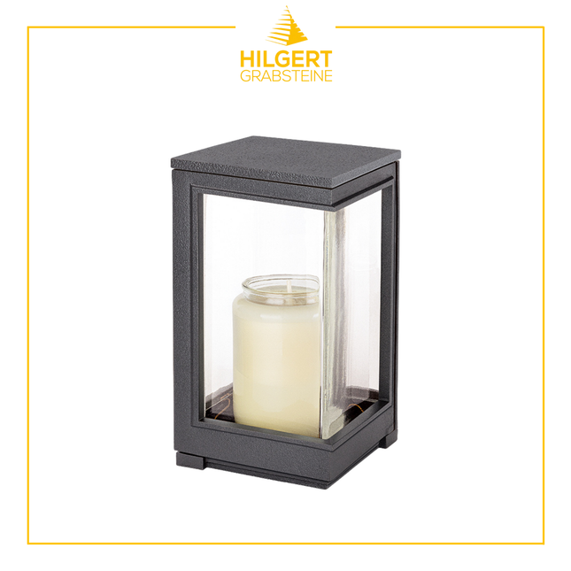 LA-ST-40377-schw | Grablaterne | Hilgert Grabsteine