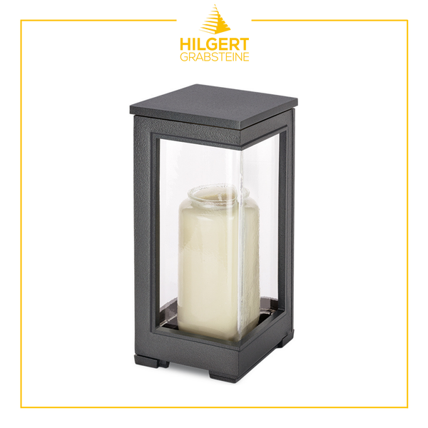 LA-ST-40378-schw | Grablaterne | Hilgert Grabsteine