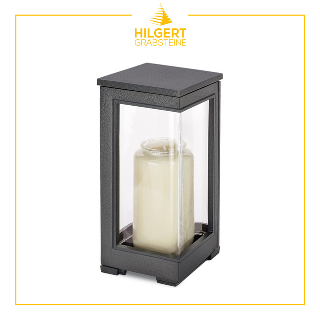 LA-ST-40378-schw | Grablaterne | Hilgert Grabsteine