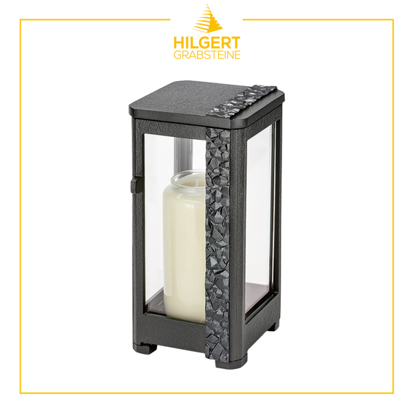 LA-ST-40380-schw | Grablaterne | Hilgert Grabsteine