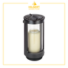 LA-ST-40382-alu-schw | Grablaterne | Hilgert Grabsteine